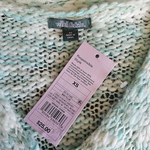 Wild Fable Knit Crop Cardigan - Picture 5 of 6